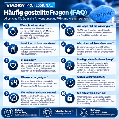 🍔🍔[Viagra Professional Sonderangebot]: Schnellere Erektionen, länger anhaltende Erektionen und sicherere Anwendung. Die beste Wahl für Männer!
