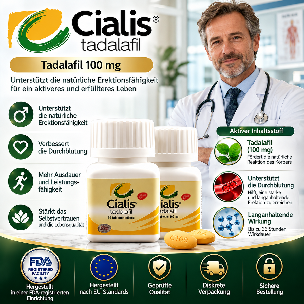 🚗🚗【Novi Cialis Professional】Najmoćniji proizvod za muško zdravlje na svijetu, bez ikakvih nuspojava, jednoglasan je izbor za pacijente s erektilnom disfunkcijom kako bi oslobodili svoj potencijal i postigli "vrhunac"!