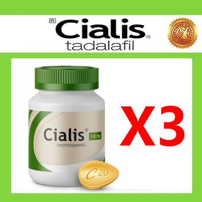 🎊🎊[Eli Lilly] Cialis Professional Edition: Der neueste Wirkstoff, Tadalafil 100 mg/30 Tabletten, die beste Wahl für Patienten mit erektiler Dysfunktion!