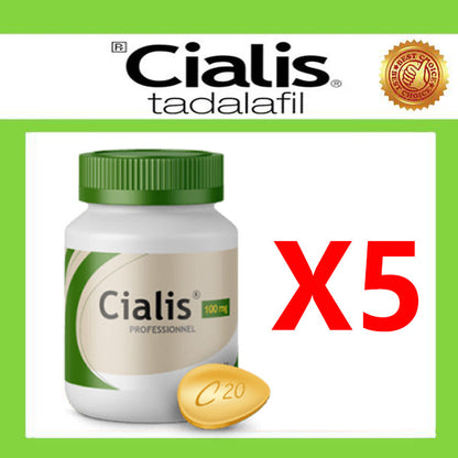🎊🎊[Eli Lilly] Cialis Professional Edition: Der neueste Wirkstoff, Tadalafil 100 mg/30 Tabletten, die beste Wahl für Patienten mit erektiler Dysfunktion!