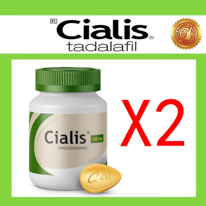 🎊🎊[Eli Lilly] Cialis Professional Edition: Der neueste Wirkstoff, Tadalafil 100 mg/30 Tabletten, die beste Wahl für Patienten mit erektiler Dysfunktion!